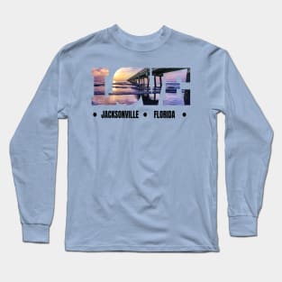 Love Jacksonville Florida Gift Long Sleeve T-Shirt